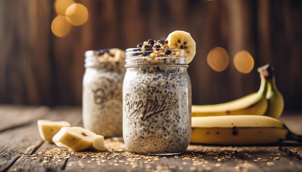 chia seed overnight oats