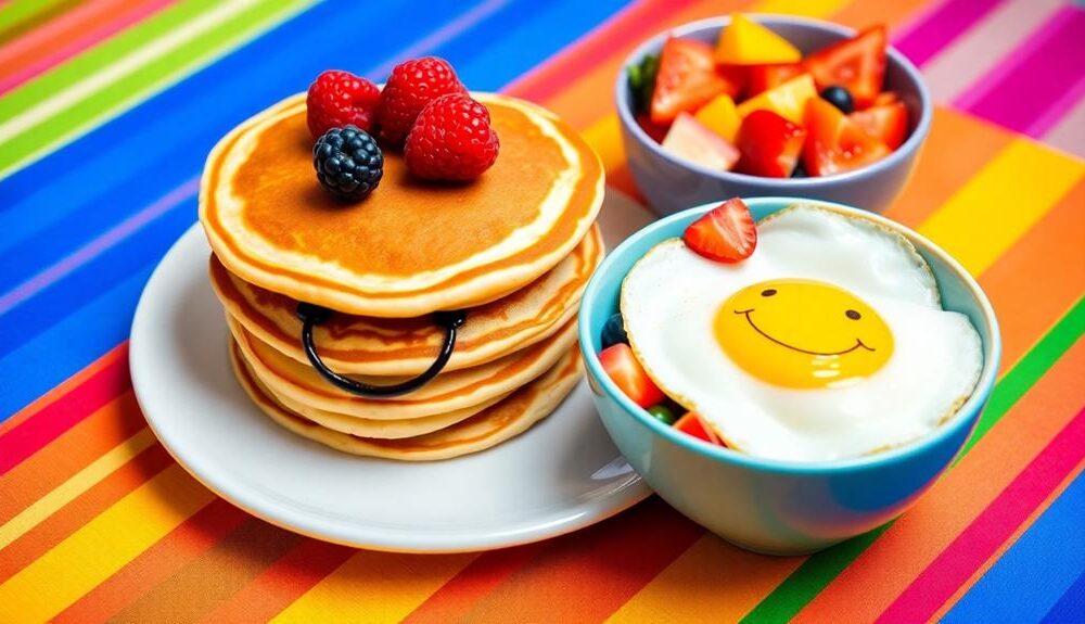 creative kid friendly breakfast art