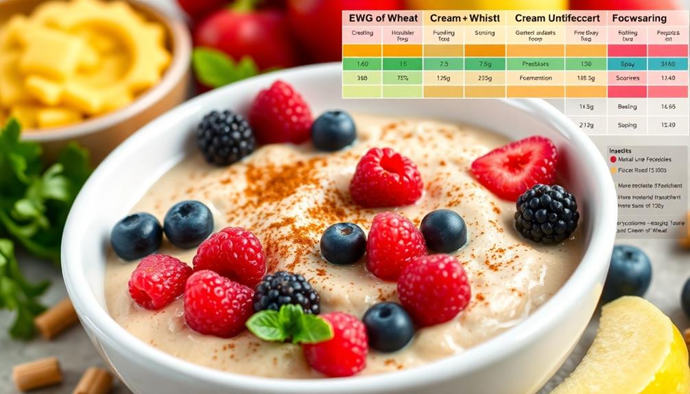 food scores and insights