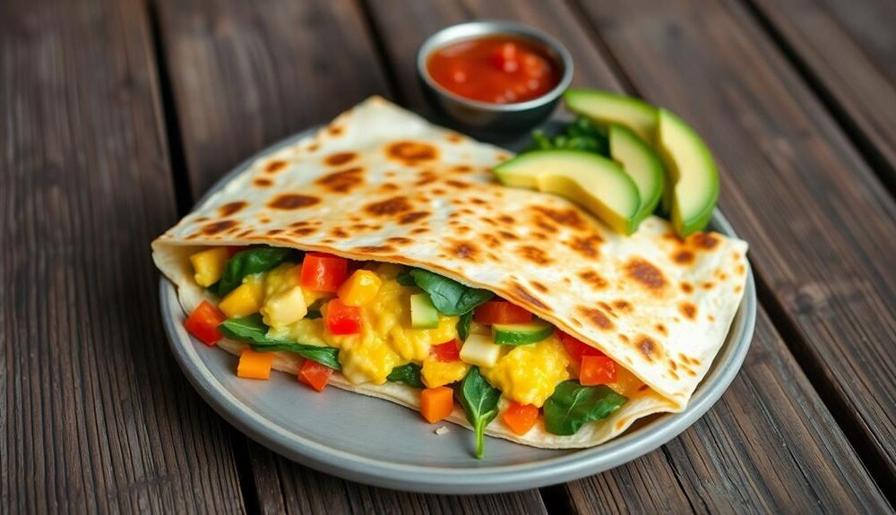 healthy breakfast quesadilla recipe