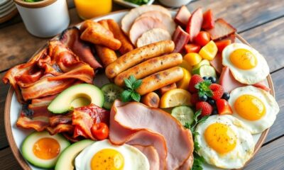 healthy protein packed breakfast meats