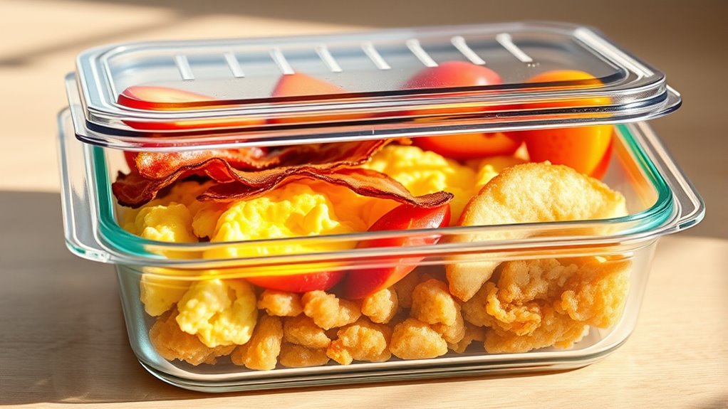 airtight durable food storage