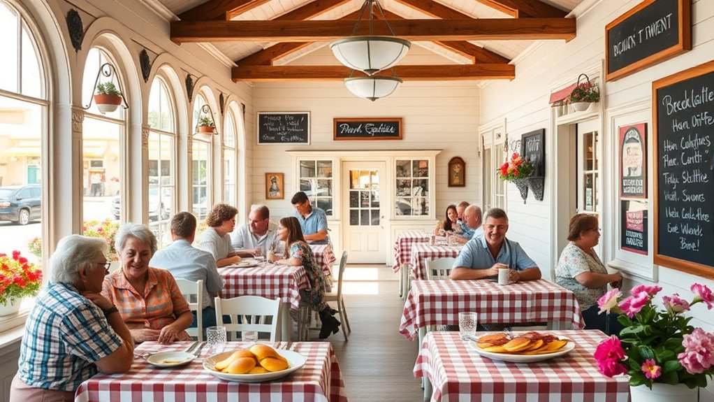 community centered local eateries