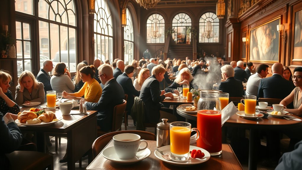 social casual weekend dining