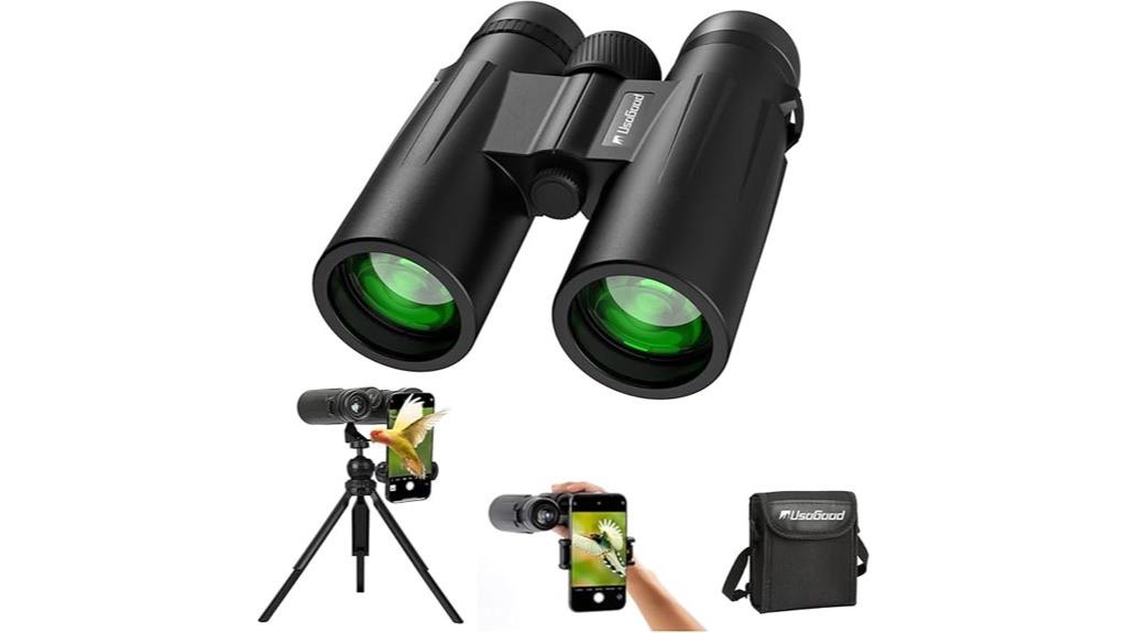 12x42 binoculars with tripod