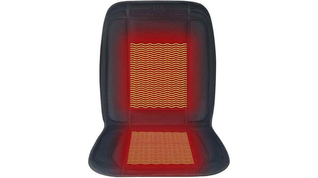 22 inch heated seat cover