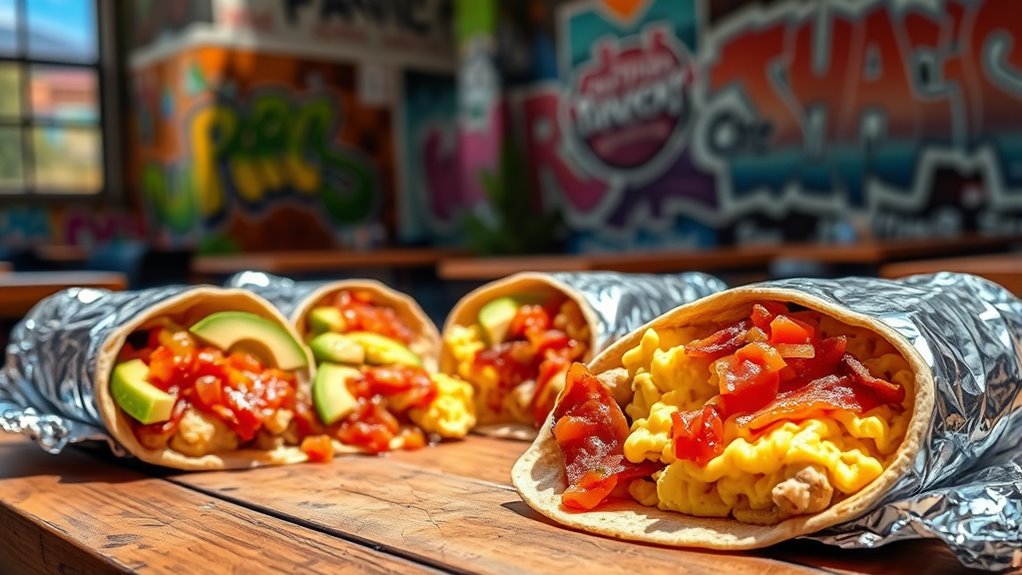 authentic mission burrito breakfast