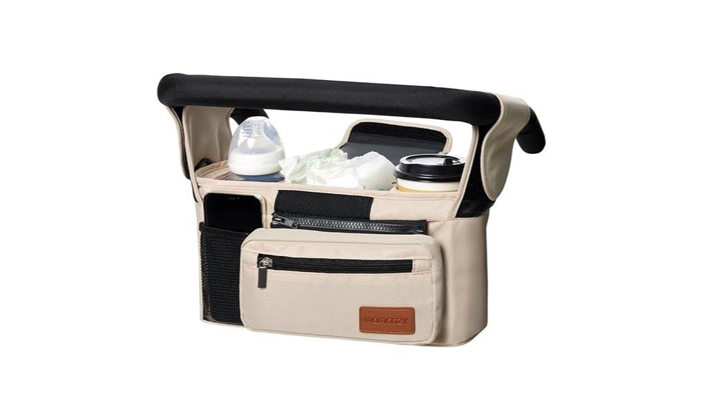 baby stroller organizer with cup holders