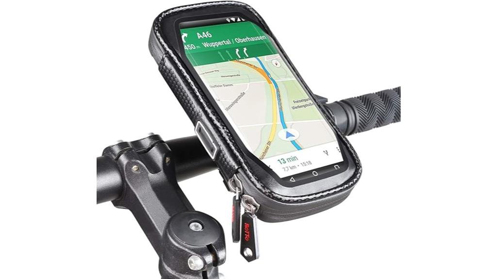 bike mount with waterproof bag