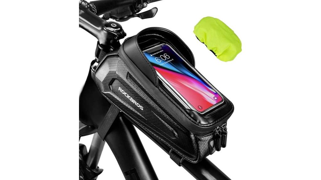 bike phone mount bag