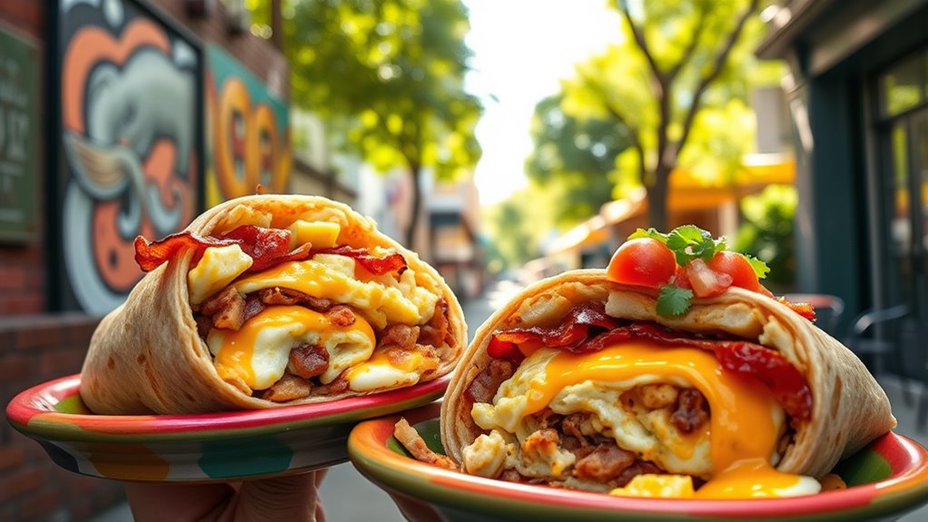 breakfast with panoramic views