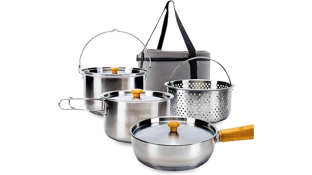 camping cookware set