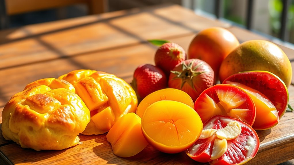 choose ripe seasonal fruits
