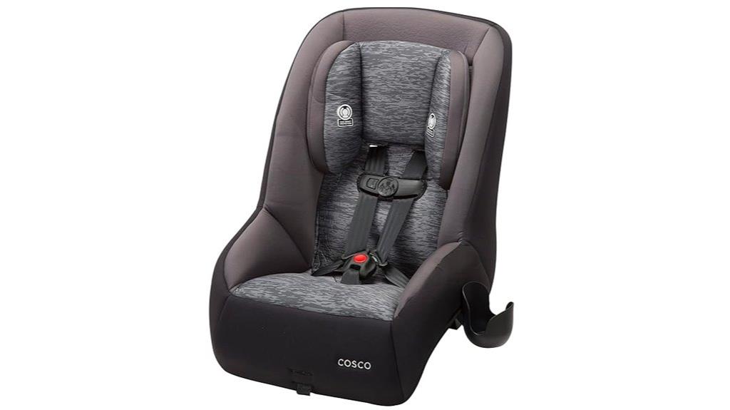 convertible heather onyx seat