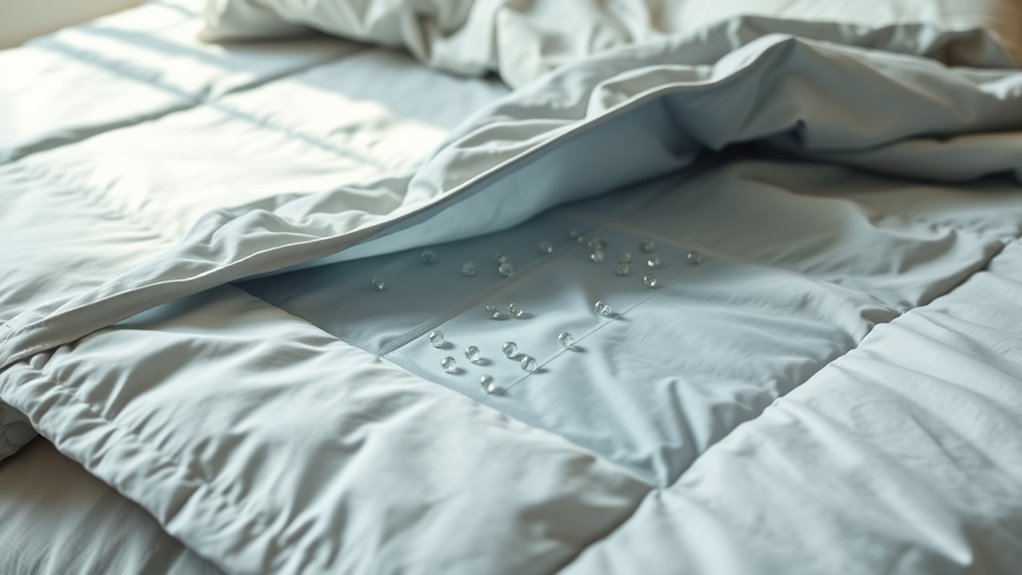 cooling glass bead blankets