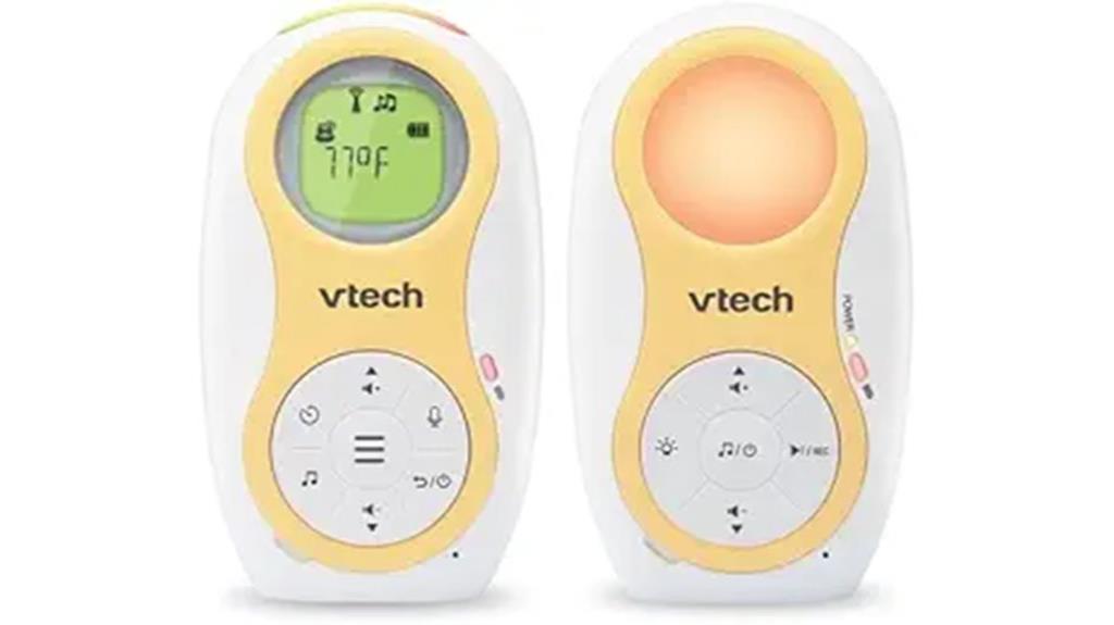 digital audio monitor with nightlight