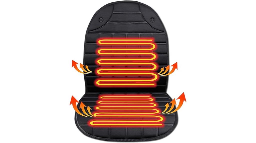 dual fast heating seat covers