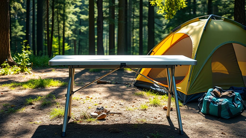 durable portable camping table