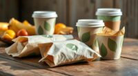 eco friendly fast food breakfast packaging