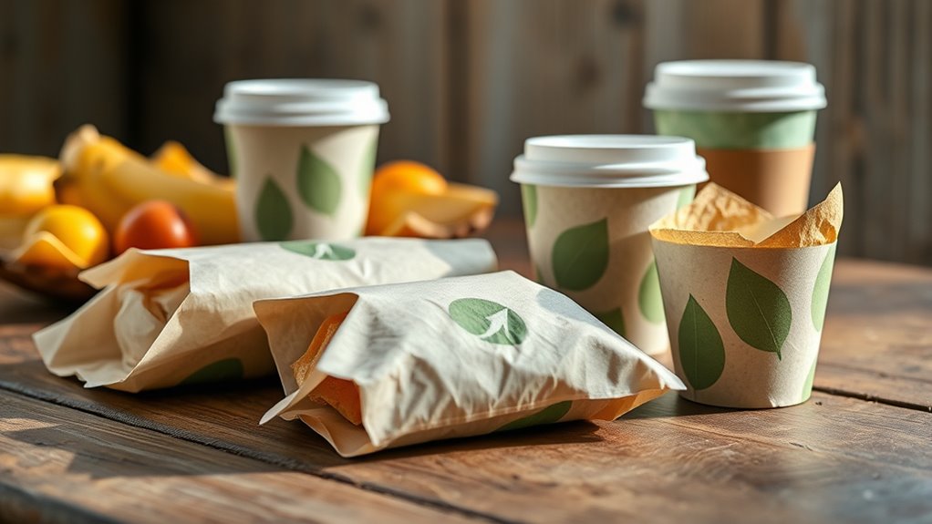 eco friendly fast food breakfast packaging