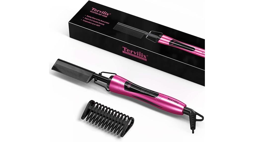 electric hair and beard comb