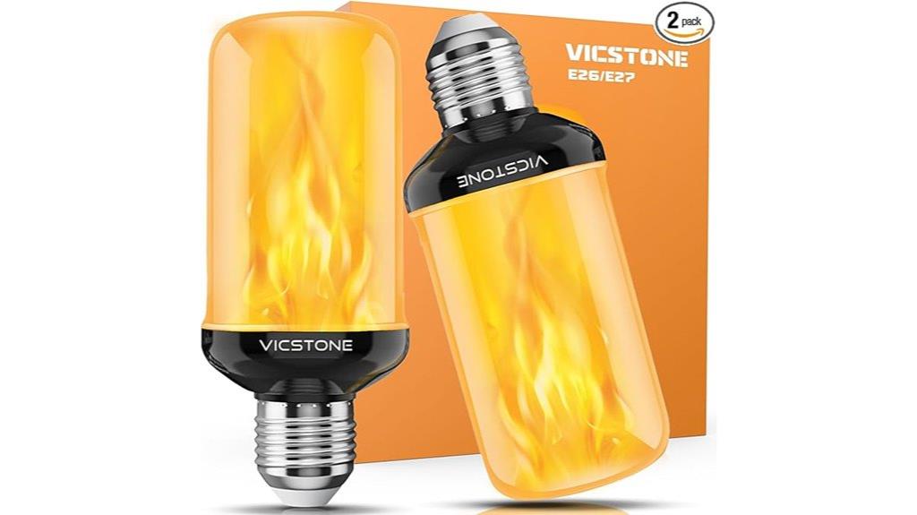 enhanced led flame bulbs