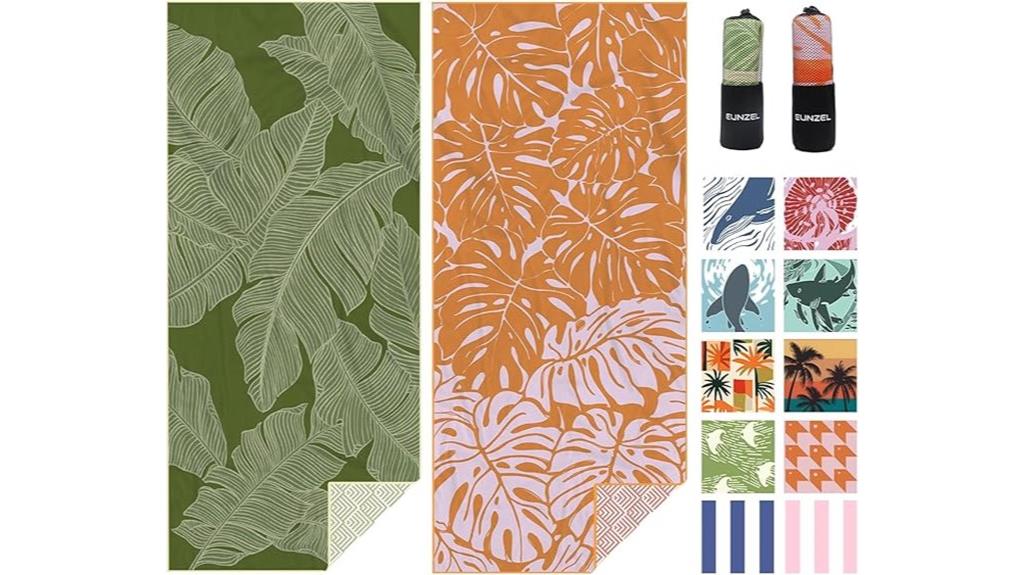 eunzel microfiber towel set