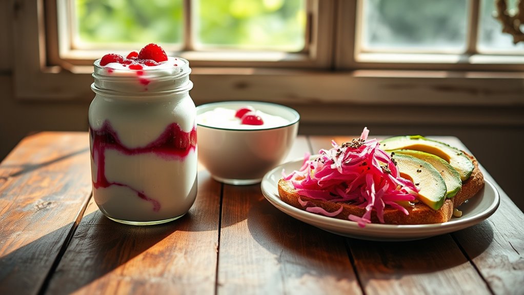 fermented breakfast ideas and presentation
