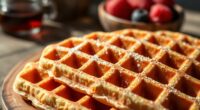 fermented flavorful healthy waffles