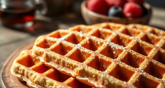 fermented flavorful healthy waffles