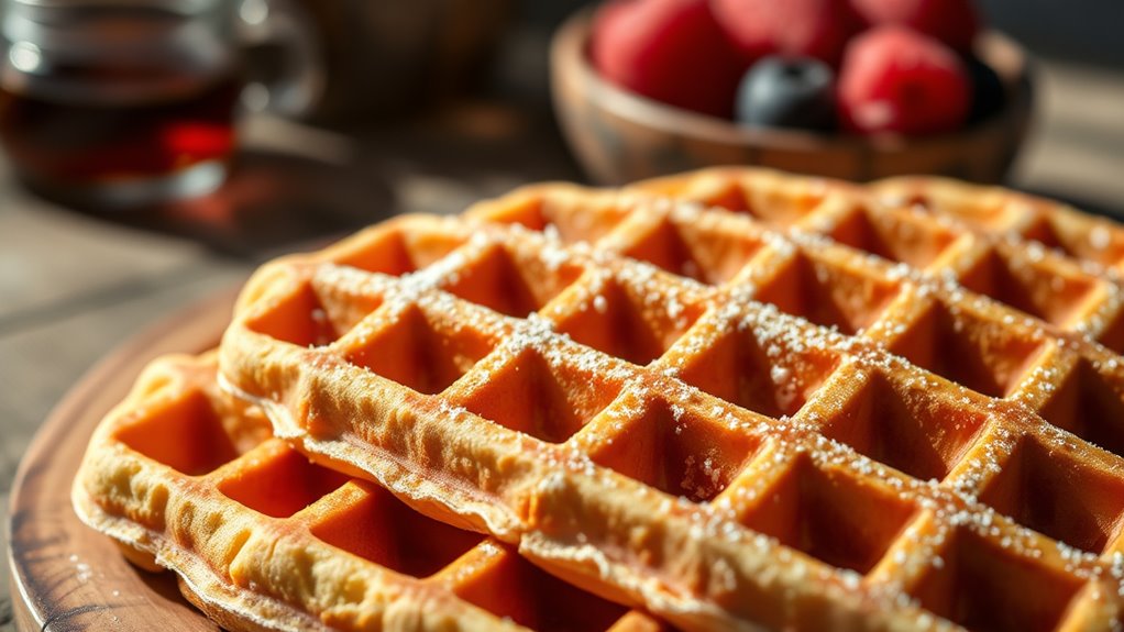 fermented flavorful healthy waffles