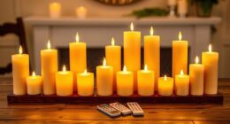 flameless led candle set