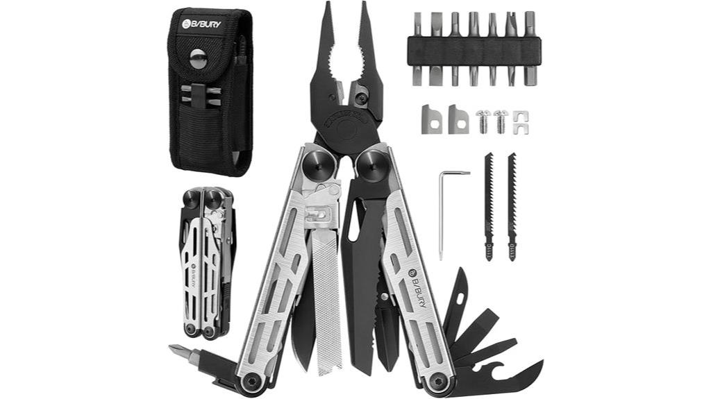 foldable multitool with replaceable tools