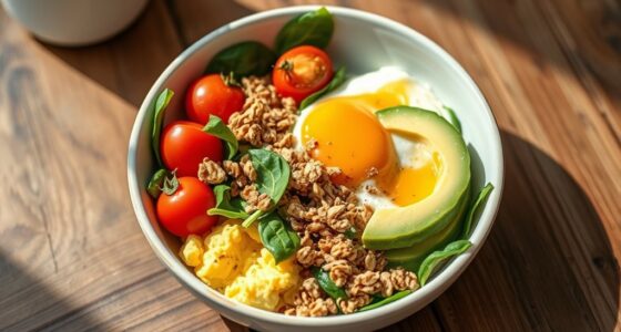 healthy protein and veggie balance