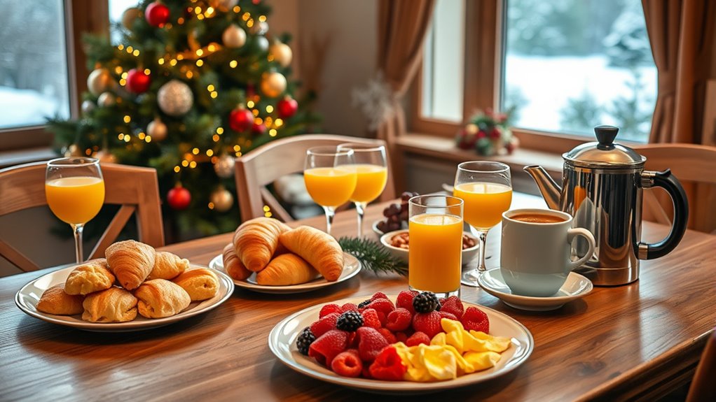 holiday morning buffet planning