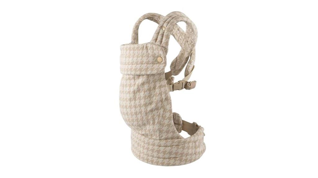 houndstooth baby carrier