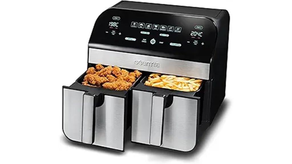large digital air fryer