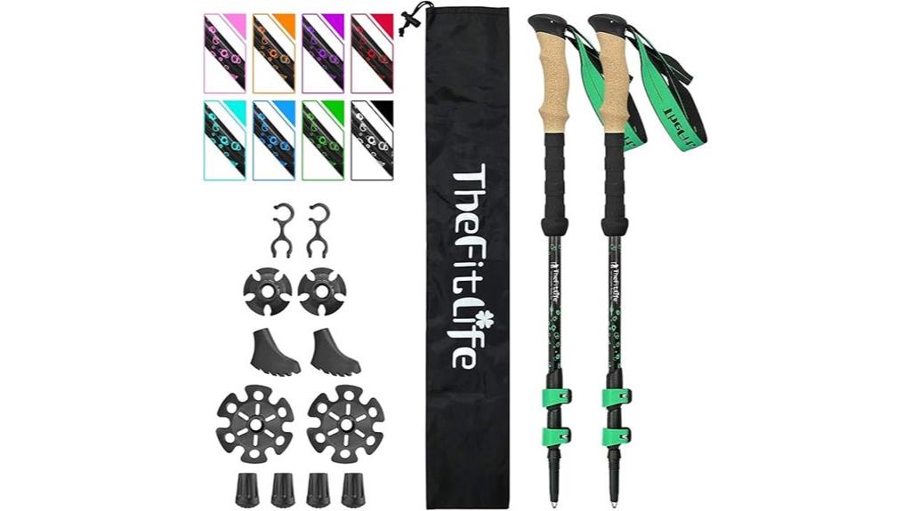 lightweight carbon fiber poles