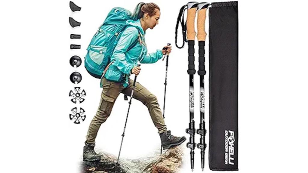 lightweight durable trekking poles