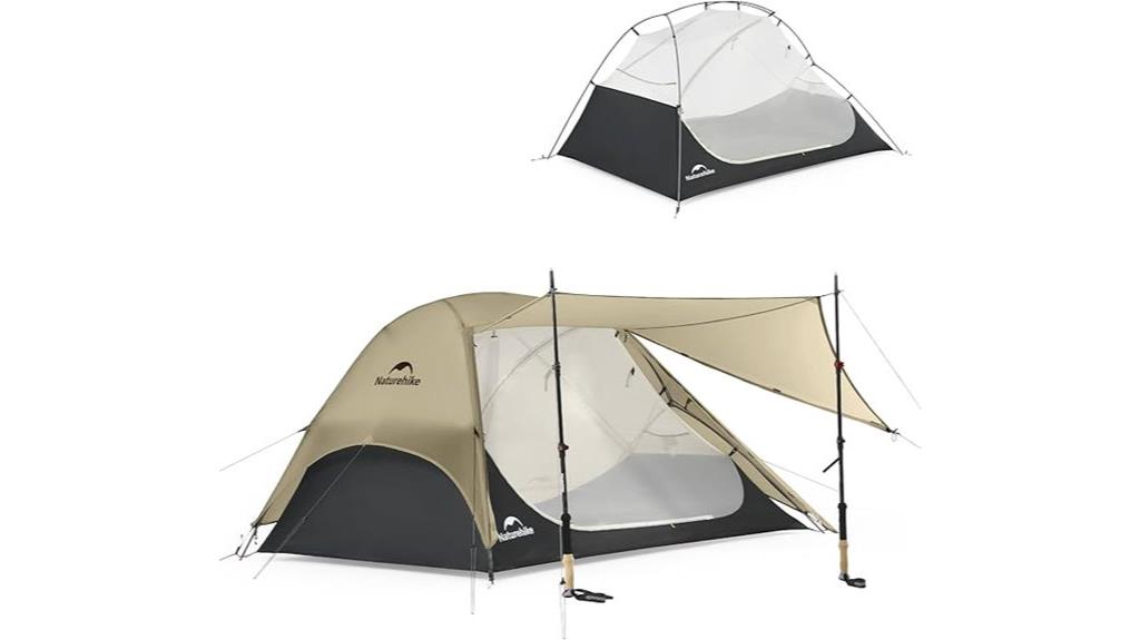 lightweight two person tent
