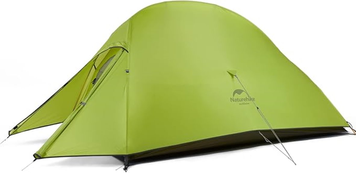 lightweight two person tent