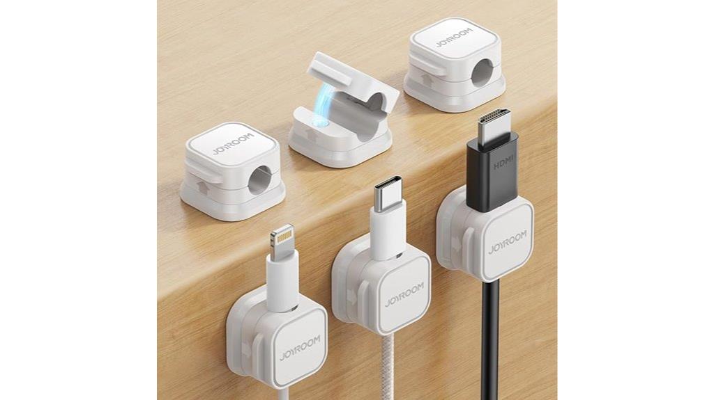 magnetic cable clip set