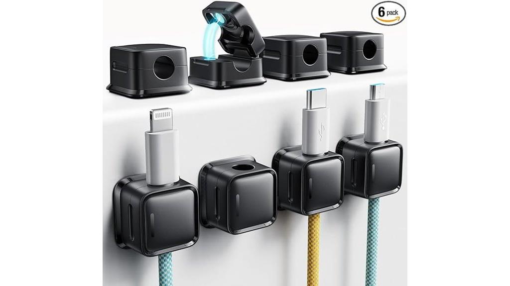 magnetic cord management set