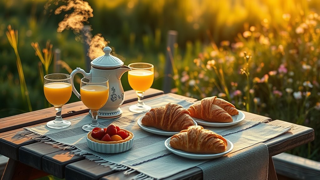 morning beverage selection choices