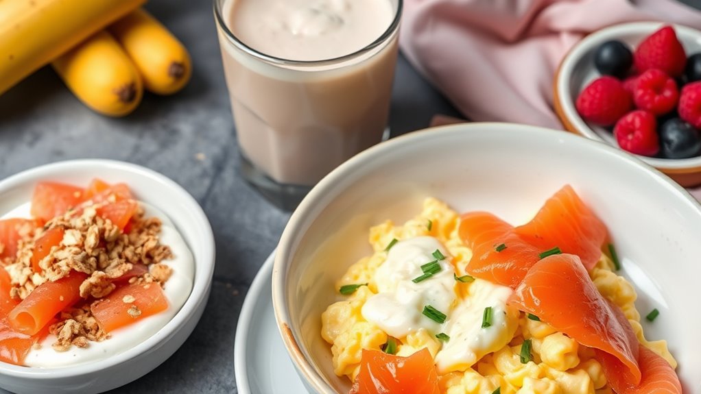 morning protein boosts muscle growth