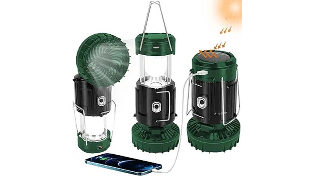 multifunctional camping lantern
