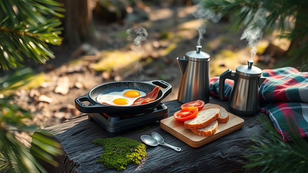 outdoor camping breakfast tips