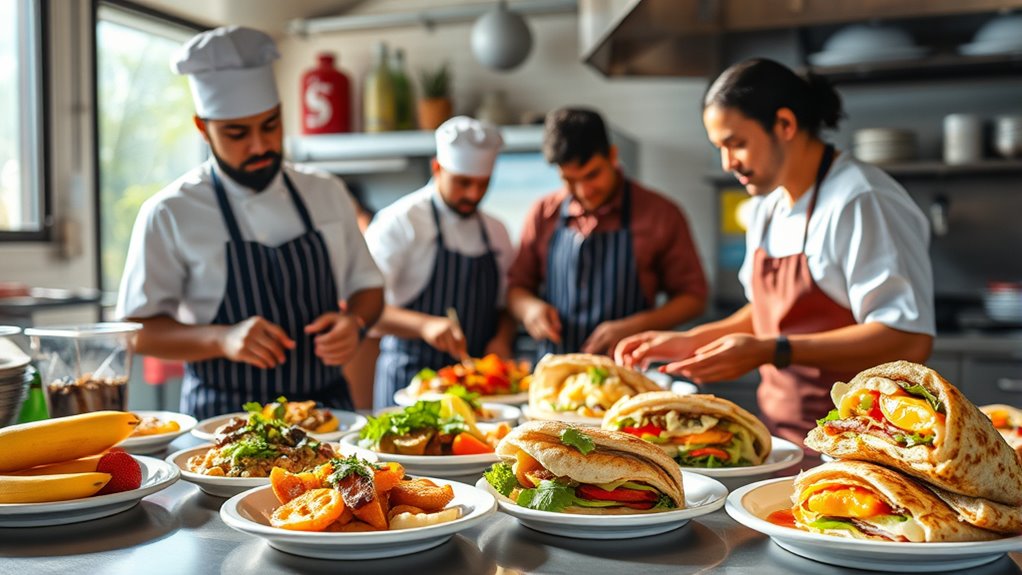 partnering with local chefs