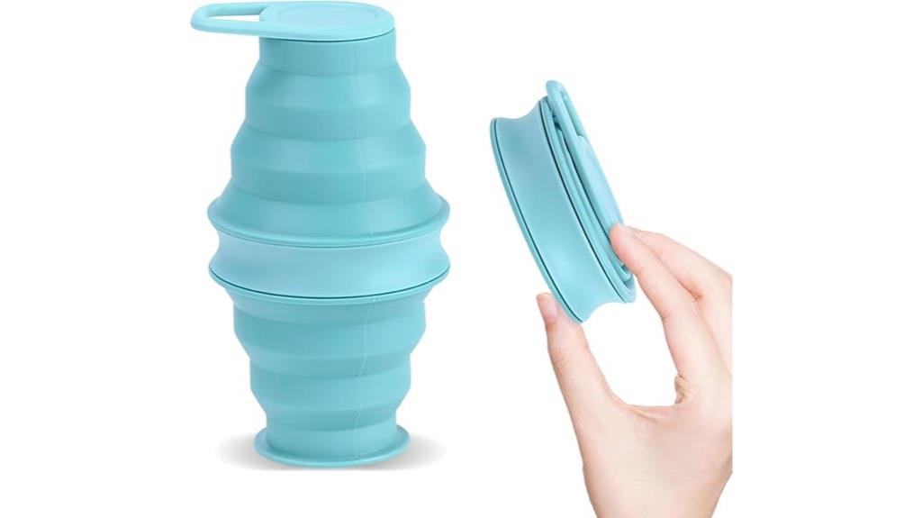 portable bpa free silicone bottle