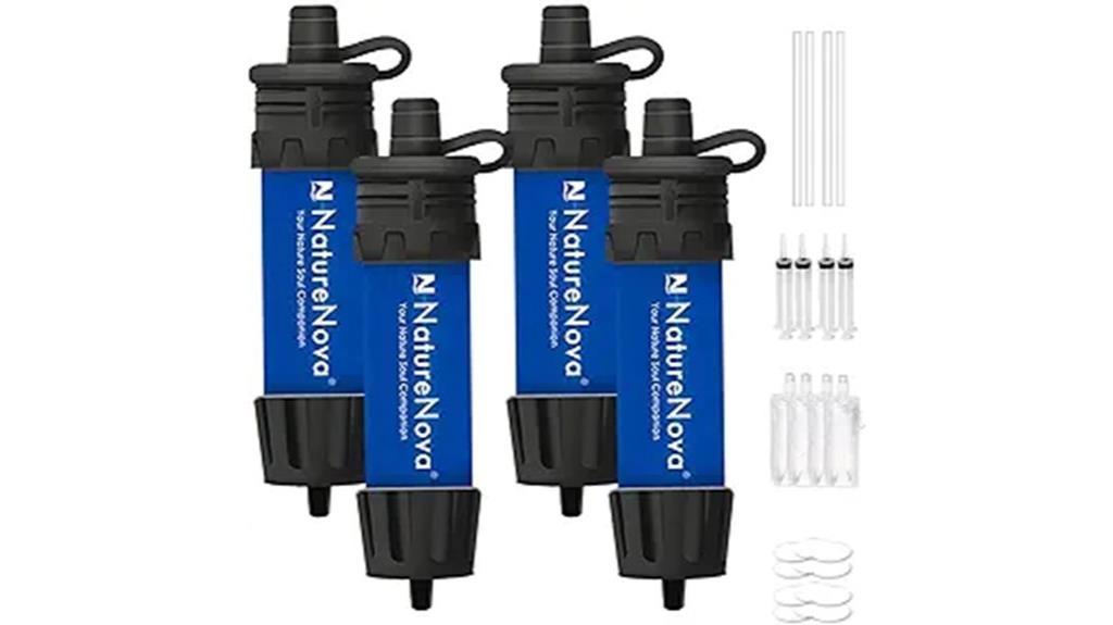 portable emergency water filter